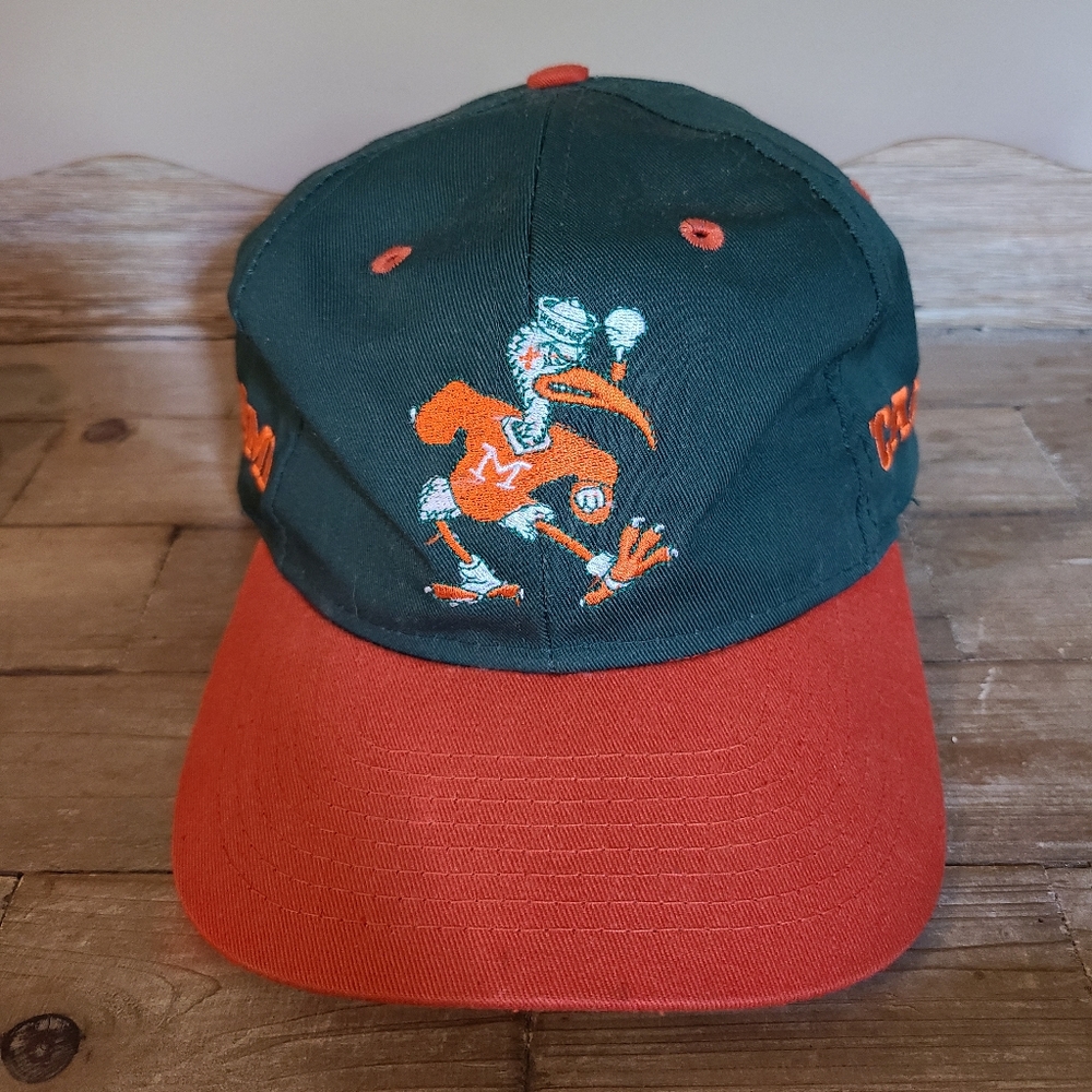 Vintage Miami Hurricanes Snapback Hat